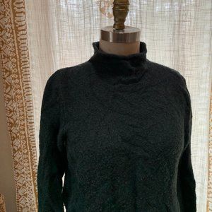Madewell Emerald Sweater Rolled  Mock Neck - M